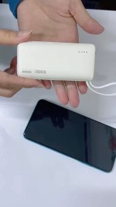 Remax PowerBank พาวเวอร์แบงค์ 5000 mAh พร้อมสาย for Type-C/Lightning