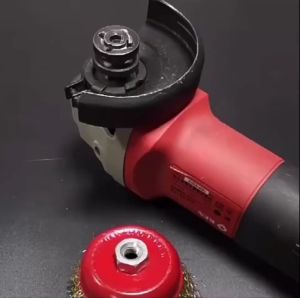 3 นิ้ว แปรงลวด M10 สำหรับเครื่องเจียร์ 4 นิ้ว และกลมทองเหลือง ราคาที่สุด