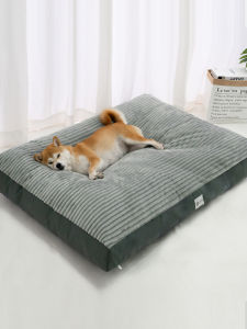 อุ่น ที่นอนสุนัขแบบถอดซักได้สําหรับนอนทุกฤดูกาลสุนัขขนาดกลางขนาดใหญ่ Corgi Siberian Husky อุ่น Th Comfort Pet Nest