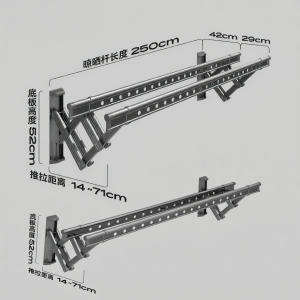 MINGZHI | Adjustable Folding Outdoor Drying Rack