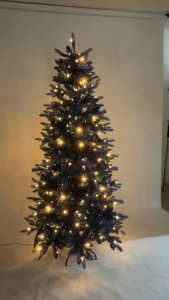 Heavy Industry Christmas Tree 7/8/9/10FT With Lights PE Xmas Tree High Quality For Shopping Mall Hot