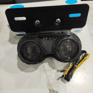 Lampu Stop Sparklet with Bracket 2 Mata Stoplamp Motor Japstyle Retro LED Variasi RXking Harley Cb Gl 110 Byson Vixion Rxking Rxs