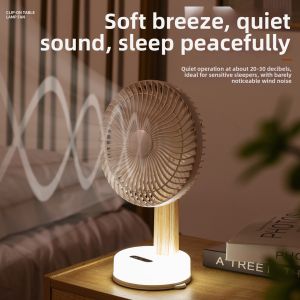 Swinging Quiet High Airflow Clamp USB Desk Fan
