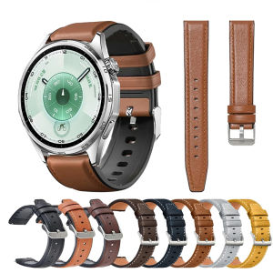 22mm Leather Silicone Strap for Huawei Watch 5 GT6/5 Pro GT6/5/4/3 46mm Universal Wristband for Huawei GT6 Pro/GT 6 Watch Strap