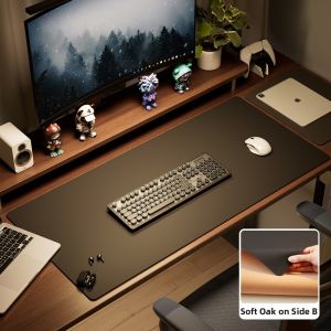 STARSDREAM | Customizable Luxurious Leather Desk Pad Large