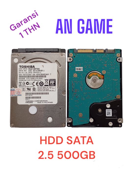 HDD 2.5 SATA 500GB/1TB/2TB/HARDISK SATA 2.5 POR PS3/PS4