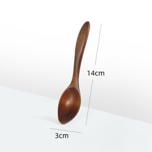 Stirring Insulated Long Handle Wooden Spoon