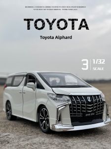 CHEZHI | Simulated Light and Sound Toyota Alphard Metal Car Model 1/24