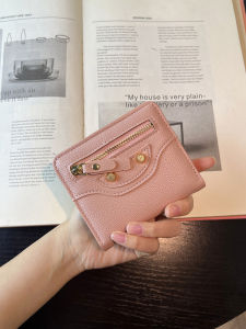 กระเป๋าสตางค์หนังนิ่มขนาดเล็ก กระเป๋าใส่บัตร กระเป๋าใส่เหรียญ กระเป๋าสตางค์ผู้หญิง กระเป๋าสตางค์แบบพับได้ กระเป๋าสตางค์แบบบาง กระเป๋าสตางค์แบบสั้น