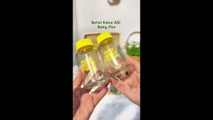 Baby Pax Botol Kaca Asi Isi 3 Pcs Bahan Kaca BPA Free Hampers Hadiah UlangTahun
