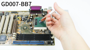 GD007 Thermal Conductive Grease Paste Plaster Heat Sink Compound Net Weight 7g (4 pieces)  Grey for CPU GPU Processor Cooling Cooler BB7