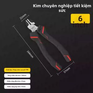 deli | Kìm Đa Năng Công Nghiệp Mũi Nhọn