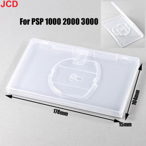 JCD 1pc Plastic Transparent Storage Shell Case Cover For PSP 1000 2000 3000 UMD Protective Box Game Disc Shell Protective Box 