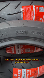 BAN MOTOR TUBELESS RING 14 MAXXIS DIAMOND MA 3DN - BEAT VARIO MIO SCOOPY