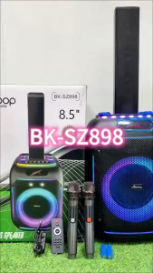 Speaker BK-SZ898 Oudiobop 8.5 inch + 3 inch*3 Bluetooth Speaker With Rechargeable Wireless Microphone