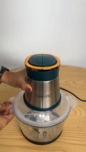 Food Chopper Kaca 2L SNI Food Processor Multifungsi Penggiling Daging 2 Speed