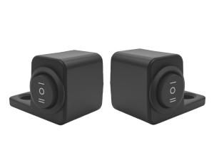 Domino Switch 3way For Mini Driving Light/Hazard/Fog Light/Auxiliary Light Waterproof Universal Left&Right Switch