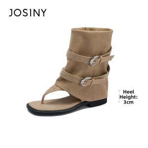 Josiny | Vintage Toe-post Sandal Boot