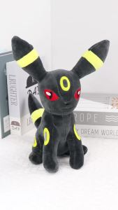 Bandai | Sylveon Umbreon Espeon Leafeon Plush Toys Cute Eevee Stuffed Animals Peluche Dolls For Children Gifts Of Collectible Value 24CM