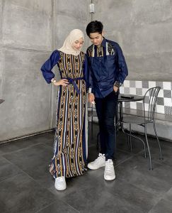 set baju couple tenun jepara couple tenun kombinasi terbaru baju tenun jepara baju couple lebaran