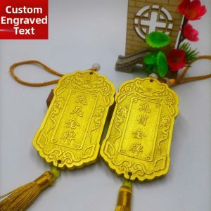 MUHUALAN | Custom Carved Golden Token Props