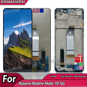 6.5" High Quality Screen for Xiaomi Redmi Note 10 5G M2103K19G M2103K19C LCD Display Touch Screen With Frame for Redmi Note10 5G