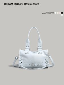 URCDN RDALVO | Soft Rivet Simple Style Womens Tote Bag