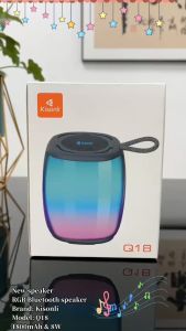 KISONLI Speaker Bluetooth Pelangi RGB Party 5.3 Portable Q18 Sound Quality Stereo