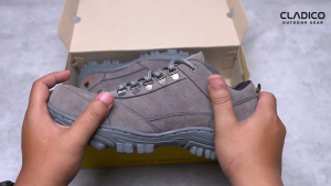 Sepatu Safety Boots Pria Keren Kekinian Cladico Lion Low Bahan Suede Premium