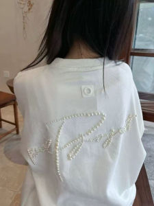 Áo Thun Tay Ngắn Phong Cách Đường Phố Mỹ Bằng Cotton Nguyên Chất Dành Cho Nữ Mùa Hè Áo Thun Rộng Rãi Thời Trang Áo Thun Cặp Đôi