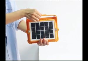 Solar Emergency Light Rechargeable Portable Led Solar Light Outdoor Waterproof Outdoor Lighting With Battery Rechargeable Floor Light For Emergency Worklight For Hurricane
