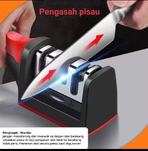 ASAHAN PISAU DAN GUNTING 3 IN 1 / PENGASAH PISAU DAPUR