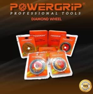POWERGRIP DIAMOND CUTTING DISC WHEEL #4 SEGMENTED/DRY