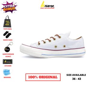 Hamz Legend Putih Sepatu Sneakers Pria dan Wanita