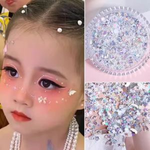 Quifen Green Life แต่งหน้าเวทีเด็กเฉพาะตกแต่งตาสติกเกอร์ผีเสื้อดาวสําหรับทารกและเด็ก