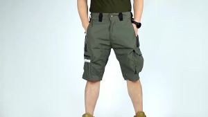 Outdoor Cargo Set Military Men Tactical Shorts Sets Summer Mountain Urban Shorts Trekking Camp Pants Multi Pocket Bike Hiking