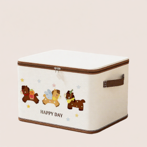 XINGYOU | Large Capacity Folding Dustproof Storage Box with Lock