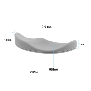 ที่วางข้อมือแบบเลื่อน ที่วางข้อมือตามหลักสรีรศาสตร์สำหรับเมาส์ ที่วางฝ่ามือแบบเลื่อนสำหรับคนถนัดขวา ช่วยลดความเมื่อยล้าของมือสำหรับการทำงานในสำนักงานและเล่นเกม