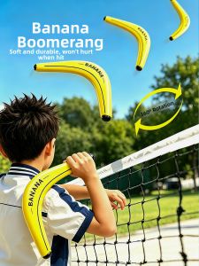 Yizhi | Childrens Soft Flying Disc Boomerang Outdoor Toy