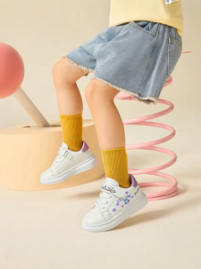 【พร้อมส่งจากกรุงเทพ】🚀📣รองเท้าเด็กผู้หญิง ลายการ์ตูน เนื้อPU กันน้ำ ใส่สบาย ระบายอากาศดี อายุ 6-12 ปี