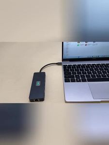 USB C HUB 4พัน60เฮิร์ต3แสดงอะแดปเตอร์11 in 1 S plitter HUB DP 4พัน RJ45 VGA แปลง100วัตต์ D ock สำหรับโน๊ตบุ๊คสำหรับ M2 M1 USB HUB