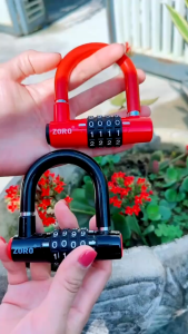 [CHỌN KHÓA] Khóa Mã Số Chữ U Mini 4 Số Chống Trộm – Khóa Phanh Xe Máy Chống Cắt Thép Nguyên Khối Hiệu Quả D Danido