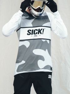 2025sick Fabio Same Style Long-Sleeved Jersey Bicycle Clothing Mens Jacket Mountain Bike Suit off-Road Motorcycle Clothing