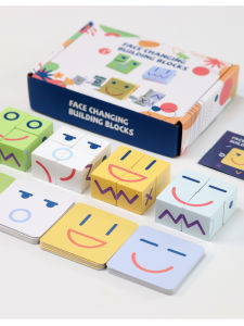 Game Trí Tuệ Face Cube Puzzle Game Đồ Chơi Khối Biểu Cảm Đồ Chơi Giáo Dục Cho Trẻ Em Từ 4-5 Tuổi Đồ Chơi Mặt Đất Dành Cho Gia Đình