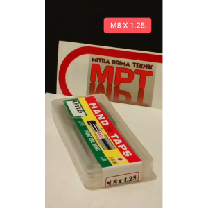 Hand Tap SKC M8X 1.25 Drat Kiri Left Hand Metric Set