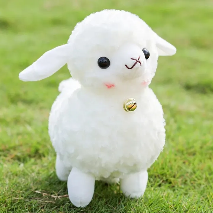 SZLK Kawaii Sheep Doll Plush Toy Soft Animal Cute Little Lamb Girl Sleeping With Pillow Cartoon Alpaca Doll Plush Toy For Kids