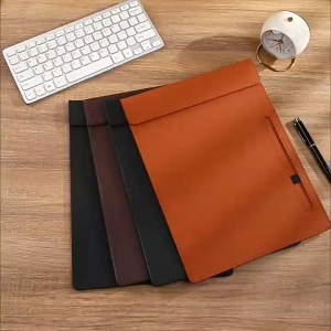 A4 File Folder Pu Leather Waterproof Folder Magnetic Folder Clipboard A4 Portable Paper Storage File Folder 文件夹 文件夾收纳 磁吸文件夹