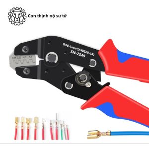 Dụng Cụ Mini Kìm Uốn Tóc Xoăn Dùng Cho Đầu Nối PH2.0/XH2.54/2.54/2.8/3.0/3.96/4.8/KF2510/JST Dupont Máy Uốn Tóc Bằng Thép Carbon