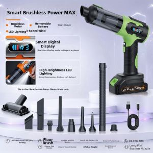 High Suction Portable Handheld 2-in-1 Vacuum Cleaner