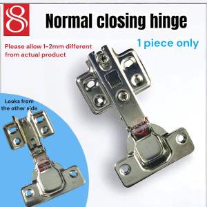 [READY STOCK] Soft Closing Cabinet Hinge Safety buffer slow close & normal close